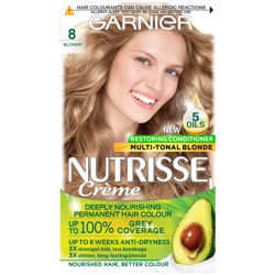 Garnier Nutrisse Permanent Hair Dye (Various Shades) - 8 Blonde precio