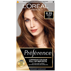 L'Oréal Paris Préférence Infinia Hair Dye (Various Shades) - 6.35 Havana Golden Mahogany Light Brown en oferta