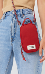 Stradivarius Sac Bandoulière Smartphone Rouge 103 en oferta