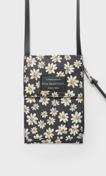 Stradivarius Sac Bandoulière Marguerites Pour Smartphone Noir 103 en oferta