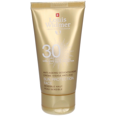 Louis Widmer Sun Protection Face Spf30 légèrement parfumé