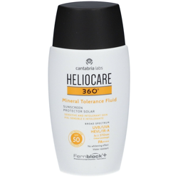 Heliocare 360° Mineral Tolerance Fluid SPF 50 en oferta