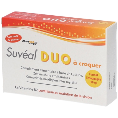 Suvéal DUO à croquer 90 capsules