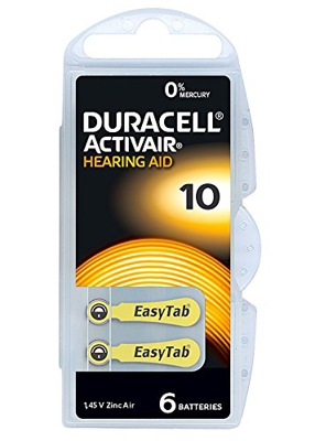 Hearing Aid 10, Batterie