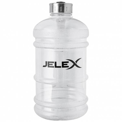 JELEX XXL Pott Fitness Gourde d'entraînement 2,2l blanc