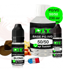 Pack base  DIY facile e liquide Barbe à Papa  230 ml Vap'fusion Arôme + booster en oferta