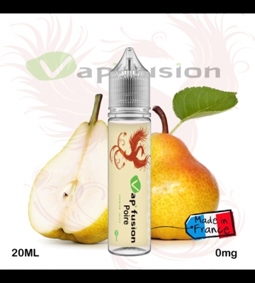 E liquide  Poire 20ml+ booster nicotine -  Vapfusion