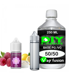 Pack e-liquide DIY Facile Sweetness arôme concentré - Base PG/VG 250ML + Flacon vide 50 ml precio