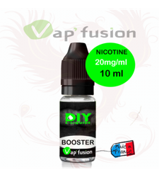 Booster 20 mg nicotine 10 ml  pg/vg 50/50 Vapfusion características