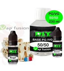 Pack base DIY facile e liquide Nougat 230 ml Vap'fusion Arôme + Booster en oferta