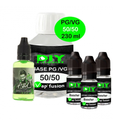 Pack base DIY facile e liquide Shinigami  230 ml A&L  Arôme + Booster características