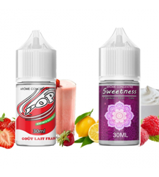 Pack  60 ml  arômes concentrés (2 x 30 ml)  Sweetness - POP - 60 ML - Diy - Vapfusion precio