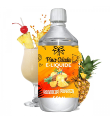 E liquide Pina Colada - 1 l - 50/50 PG/VG - 1 000 ML - Rhum Coco Ananas precio