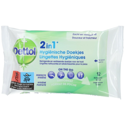 Dettol Lingettes Hygiéniques 2in1 precio