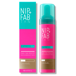 NIP+FAB Faux Tan Express Mousse 150ml - Caramel en oferta