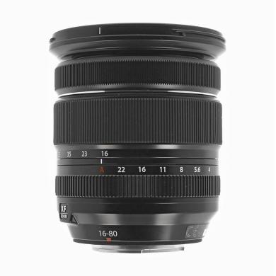 Fujifilm 16-80mm 1:4.0 Fujinon XF R OIS WR noir - comme neuf