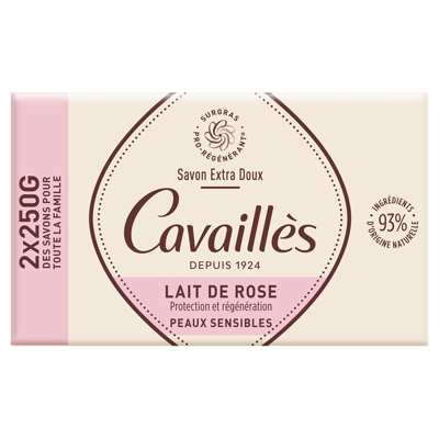 Rogé Cavaillès savon surgras lait de rose