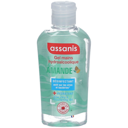 assanis Pocket Girls gel anti-bactérien amande douce características