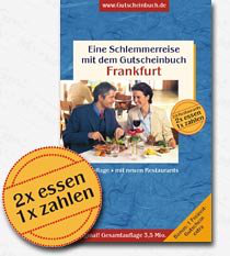 Eine Schlemmerreise mit dem Gutscheinbuch Frankfurt en oferta