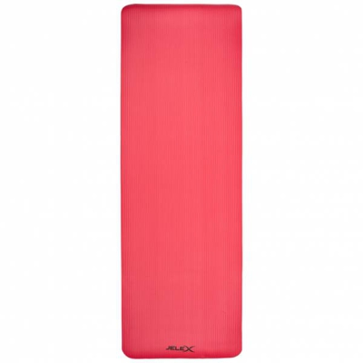 JELEX Namaste Tapis de sport, de fitness et de yoga rouge