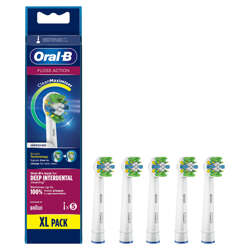 Oral-B Flos sAction Brush Head with CleanMaximiser - 5 Counts precio