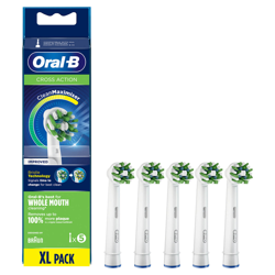 Oral-B Cross Action Brush Head with Clean Maximiser - 5 Counts precio