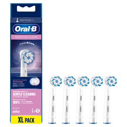 Oral-B Sensitive Clean Toothbrush Head - 5 Counts en oferta