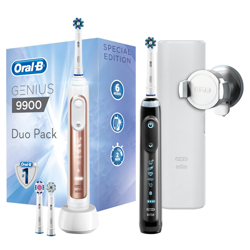 Oral-B Genius 9900 Electric Toothbrush (2 Pack) en oferta