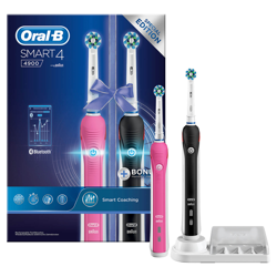 Oral-B Smart 4 - 4900- Electric Toothbrushes - Duo Pack características