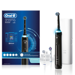 Oral-B Smart 6 - 6000N - Black Electric Toothbrush Designed by Braun precio