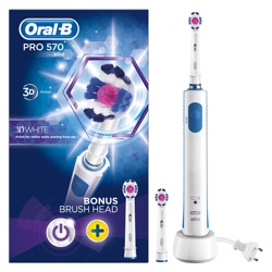 Oral-B Pro 570 3D White Electric Toothbrush precio