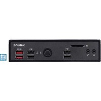 XPС slim DS10U5 1,3L mini PC Noir Intel SoC BGA 1528 i5-8265U 1,6 GHz, Barebone