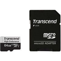 microSDXC 350V 64GB mémoire flash 64 Go NAND Classe 10, Carte mémoire