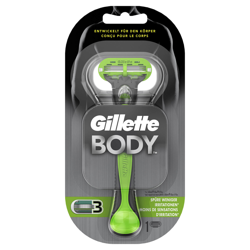 Gillette 557 Body Razor - Rasierer características