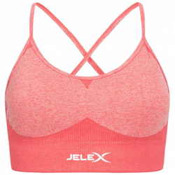 JELEX Angelina Femmes Soutien-gorge de fitness rose precio