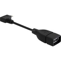 83104 câble USB 0,11 m USB 2.0 Micro-USB B USB A Noir, Adaptateur en oferta