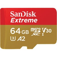 Extreme mémoire flash 64 Go MicroSD, Carte mémoire