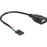 83291 câble USB 0,2 m USB A Noir, Adaptateur en oferta