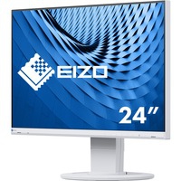 FlexScan EV2460-WT LED display 60,5 cm (23.8") 1920 x 1080 pixels Full HD Blanc, Moniteur LED