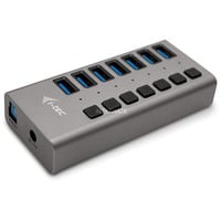 USB 3.0 Charging HUB 7port + Power Adapter 36 W, Hub USB en oferta