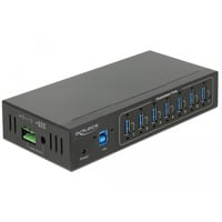 63311 hub & concentrateur USB 3.2 Gen 1 (3.1 Gen 1) Type-B 5000 Mbit/s Noir, Hub USB precio