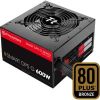 SPG-600DH2CCB unité d''alimentation d''énergie 600 W 24-pin ATX ATX Noir, Rouge, Alimentation PC características