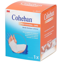 3M™ Cohéban™ bande cohésive blanc 7 cm x 6 m en oferta