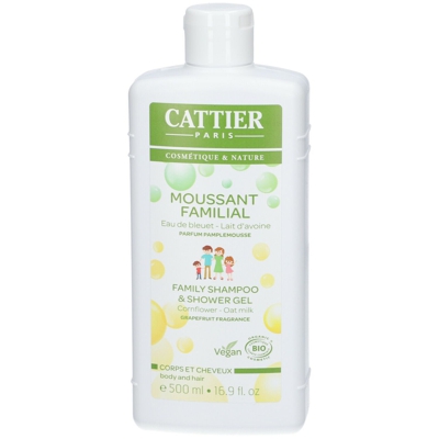 Cattier Moussant dermo-nettoyant lactosérum bio