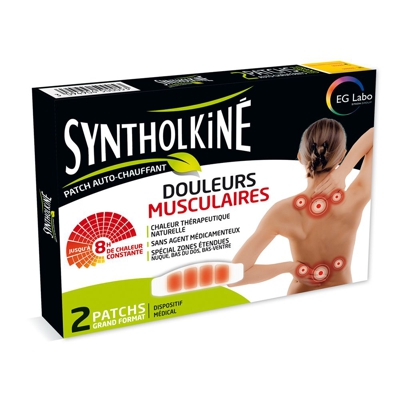 Syntholkiné Patch chauffant zones étendues