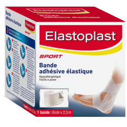 Elastoplast bande adhésive élastique 2,5m x 6cm precio