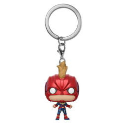 CAPTAIN MARVEL WITH HELMET / CAPTAIN MARVEL / FUNKO POCKET POP en oferta