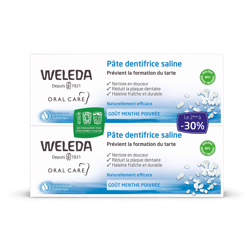 Weleda Pâte dentifrice saline características