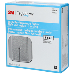 3M™ Tegaderm™ Foam Pansement Non Adhesive 8,8 x 8,8 cm características