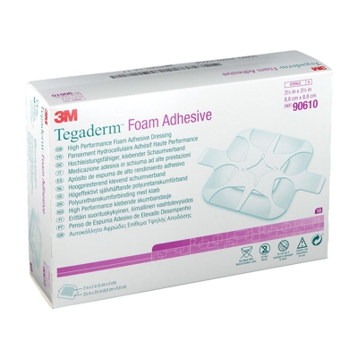 3M™ Tegaderm™ Foam Adhesive 8,8 cm x 8,8 cm